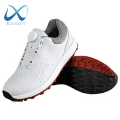 Spikeless Waterproof Golf Shoes with Non-Slip Sole for Men