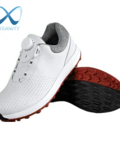 Breathable Luxury Golf Shoes Men Comfortable Outdoor Spikeless Golf Sport Training Sneakers Non-Slip Waterproof Walking Footwear