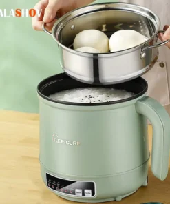 Electric Rice Cooker - Double Layer, Non-Stick, 220V, Multi-Cooker for Home Use