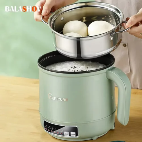 Electric Rice Cooker - Double Layer, Non-Stick, 220V, Multi-Cooker for Home Use