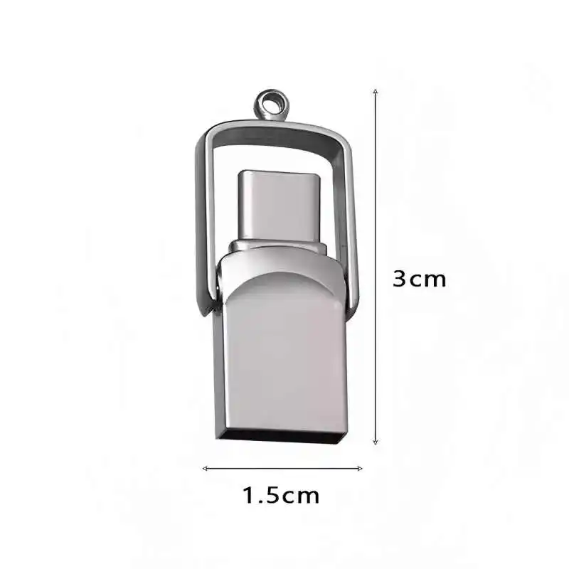 CCSN 2-in-1 Type-C USB Flash Drive - 32GB, 64GB, 128GB - Image 6