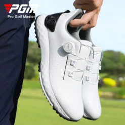 Alternative view of Men's Golf Shoes with Cushioned Comfort and Waterproof Anti-slip Features