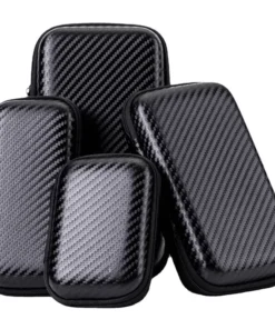 Portable EVA Storage Bag - Zipper Pouch for Mobile Phone Charger and Accessories