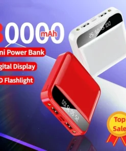 Xiaomi 30,000mAh Portable Power Bank with Fast Charging for iPhone, Huawei, Samsung
