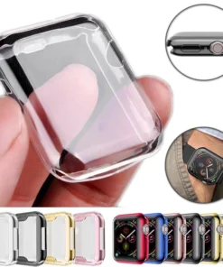 Cover for Apple Watch Ultra 9 8 7 6 SE 5 4 Screen Protector for iWatch Series 38mm 40mm 41mm 42mm 44mm 45mm 49mm Soft Clear Case