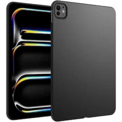 Protective Tablet Case with Precise Cutouts for iPad (5th-10th Gen, Mini, Air, Pro) – Black