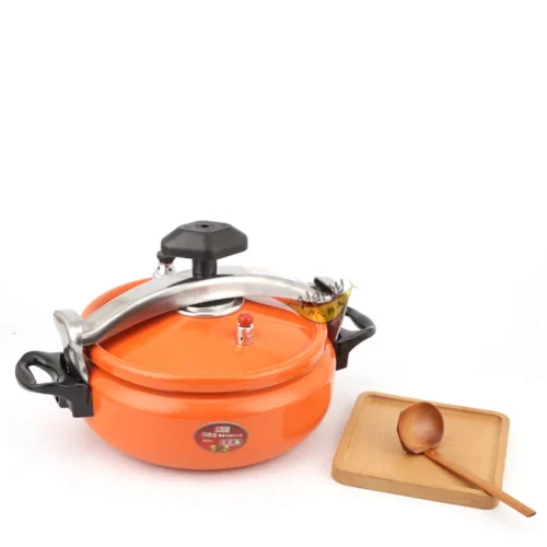 Mini Explosion-Proof Pressure Cooker - Compact Size, Versatile for Induction and Gas Cooking