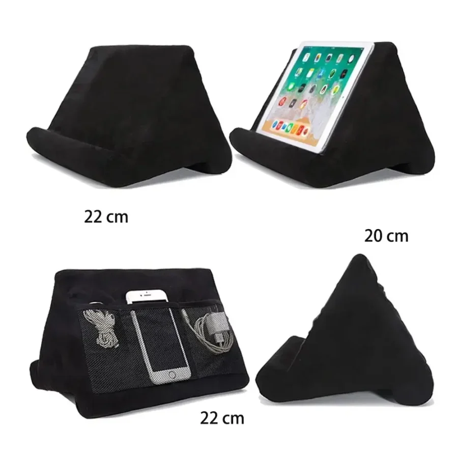 Xnyocn Tablet Stand with Multifunctional Sponge Pillow for iPad, Samsung, and Huawei Tablets - Bed and Book Holder - Image 6