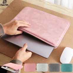Laptop Sleeve Bag with Portable Cover for 13-15.6 Inch MacBook, Lenovo, Asus, HP, Dell