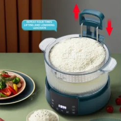 Intelligent Electric Rice Cooker and Hot Pot with 3L Capacity for Home Cooking