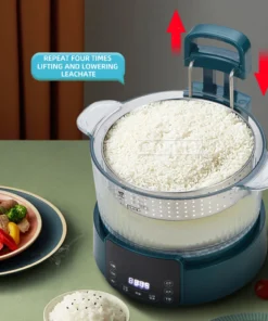 Intelligent 3L Electric Rice Cooker and Hot Pot