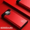Red 80000mAh