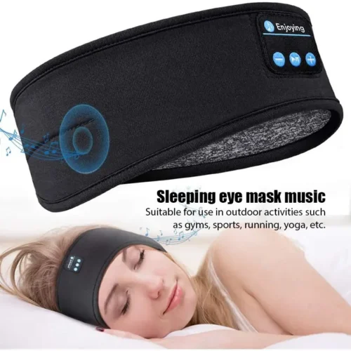 Fone Bluetooth Sports Earphones Headband with Sleep Mask