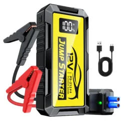 Ultra-Low Temperature 2000A Car Starter with LED Lighting and USB Charging for All Vehicles