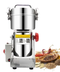 Alternative view of BioloMix Grain and Spice Grinder Mill - 800g Capacity