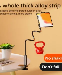 Flexible Gooseneck Tablet Stand for iPad, Galaxy Tab, and Kindle