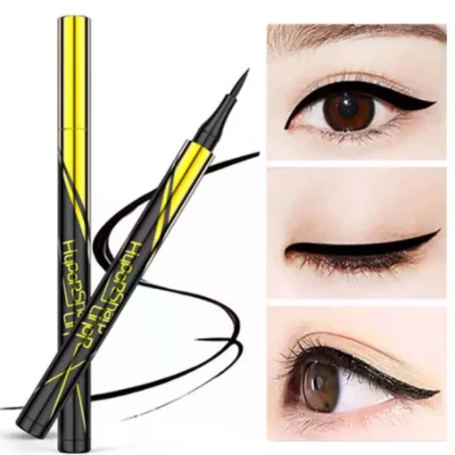 Eyeliner Pen for Women with Waterproof Formula and Long-lasting Black Color - Image 2