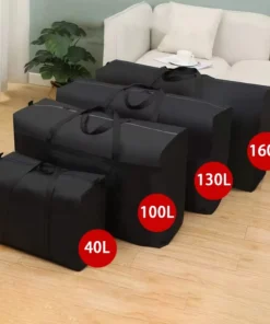 Extra Large Waterproof Travel Luggage & Quilt Organizer Bag - Foldable, High Capacity