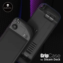 Skull & Co. GripCase SD Protective Case with StandGrip for Steam Deck Console