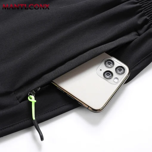 Quick Dry Jogging Fitness Shorts for Men - Lightweight Breathable Summer Beach Running Bottoms - Image 4