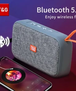 TG506 Portable Mini Bluetooth Wireless Soundbar - Waterproof HIFI Loudspeaker with TF Card & FM Radio Support