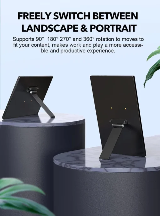 EVICIV Adjustable Monitor Stand with Vesa 75*75mm Mount for 16" UColor O2 OLED Portable Display - Image 4