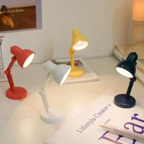Alternative view of Mini Book Light With Clip LED Table Lamp Foldable Night Home Room Computer Night Lights Eye Travel Book Light Home Appliance