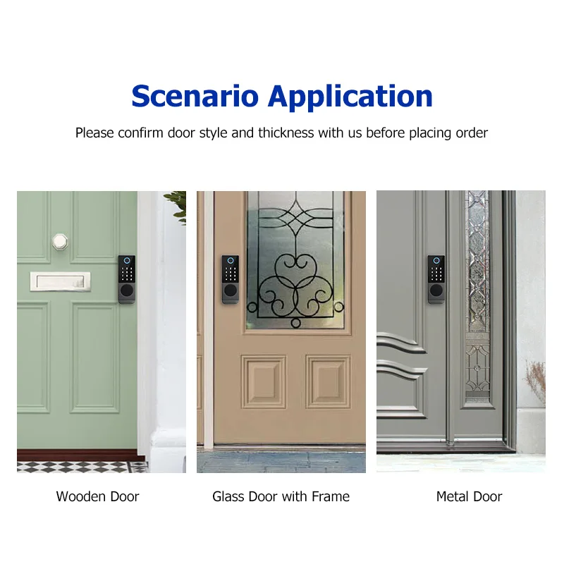TTLock Smart Door Lock - WiFi, Fingerprint, Waterproof, Keyless Access - Image 3