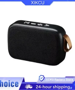 Compact Bluetooth 5.0 Mini Fabric Speaker with FM Radio and TF Card Support