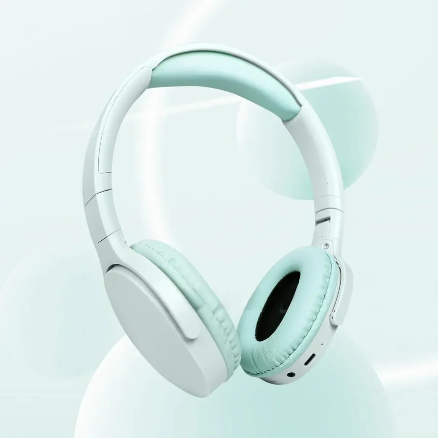 Bluetooth Over-Ear Headphones with Deep Bass and Long Battery Life - Image 3