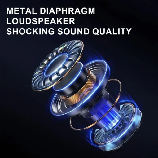 Lenovo HiFi Stereo Desktop Speakers with LED Lights and Dual Channel Connectivity for Computers - Image 4