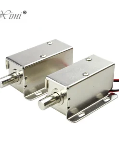 DC Mini Electric Bolt Lock - 12V Stainless Steel Solenoid Door Lock, Easy Installation