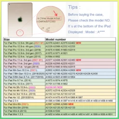 Alternative view of iPad Case with Precise Cutouts for iPad Pro 9.7, iPad Air 1/2, iPad Air 4/5