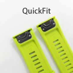 Alternative view of Silicone Watch Strap with QuickFit Design for Garmin Epix Gen 2, Fenix 7, 5 Plus, 6X Pro, and Enduro 2