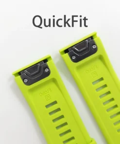 Alternative view of QuickFit 22mm 26mm Strap for Garmin Epix Gen 2 Silicone Band for Garmin Fenix 7 7X 5Plus 6XPro Enduro 2 Bracelet Watchband