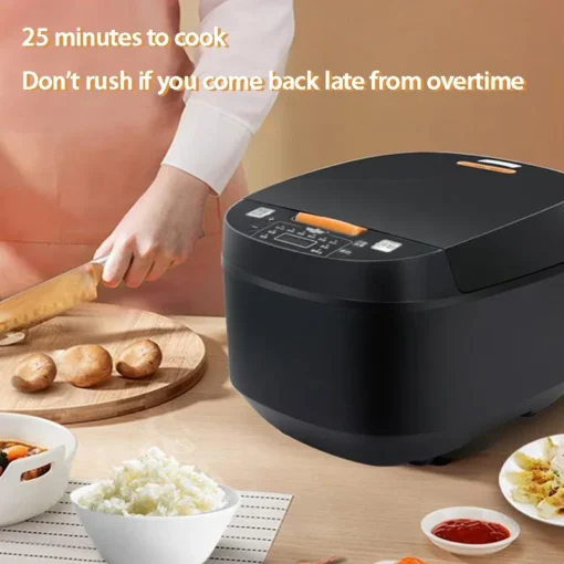 Intelligent Rice Cooker - Fast Cooking with Multi-Function Timer for Home Use - Image 5
