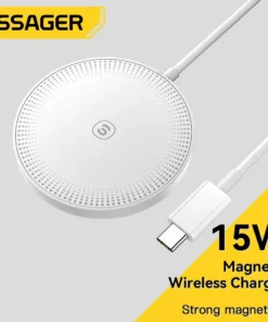 Essager 15W Magnetic Qi Wireless Charger for iPhone and Xiaomi Pad