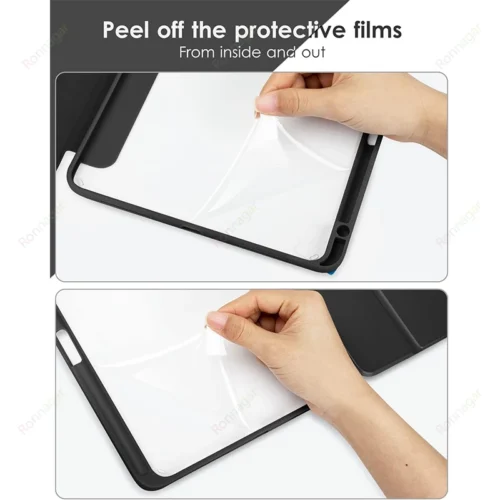 Alternative view of Smart Case for iPad A16 11th Gen 2025 2024 for iPad Air11 13inch M2 M3 for ipad Air5 4th Pro11 13 M4 M5 M2 10th 9 8 7 10.2 10.5
