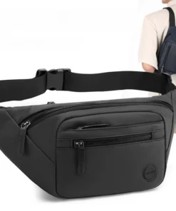 Unisex Waterproof Waist Bag Pack Male Belt Pouch Ladies Kangaroo Hip Phone Work Purse - Travel Gear for Men And Women