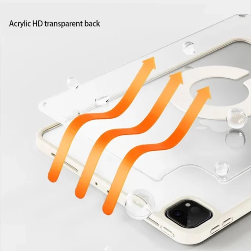 iPad Pro 11 Case with Magnetic Detachable Cover for Everyday Use - Image 3