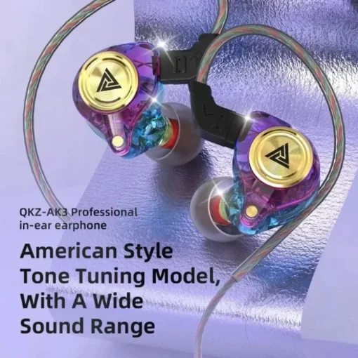 Wired Earphones with Microphone – HiFi Bass Sound for Sports and Gaming - Image 2