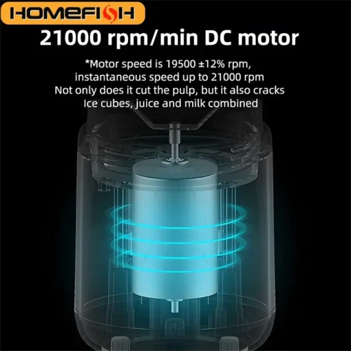 Portable Electric Juicer and Smoothie Blender - 400ml, USB Rechargeable for Fruit and Citrus Lovers - Image 5