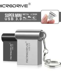 Alternative view of High-Speed USB 3.0 Flash Drive - Mini Pendrive, 128GB, 64GB, 32GB, 16GB Options