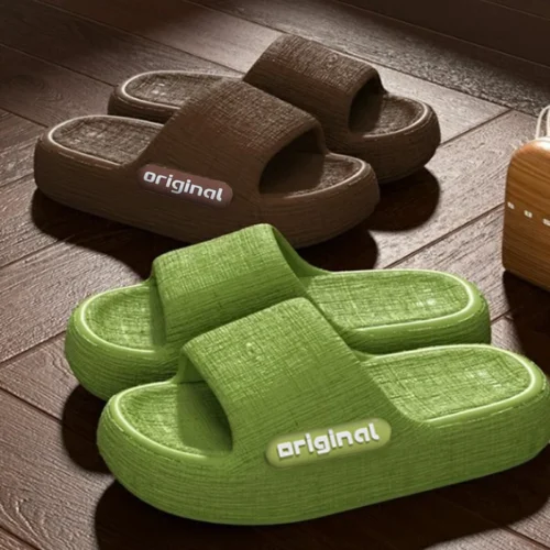 Women’s Thick Platform EVA Slippers - Non-Slip Comfort Flip Flops for Indoor and Outdoor Use