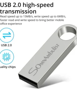 Alternative view of SomnAmbulist High-Speed USB Flash Drive - 32GB, 64GB, 128GB
