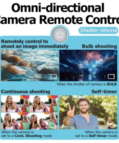 Alternative view of AODELAN USB-C Rechargeable Wireless Shooting Grip Tripod with Remote Control for Vlogging Zoom Focus Replace Sony GP-VPT2BT