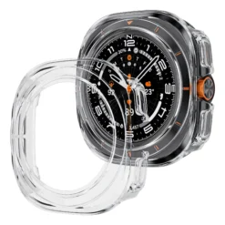 Protective Bumper Case with Hollow Hard Frame for Samsung Galaxy Watch 8 Ultra 47mm