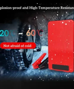 Alternative view of GKFLY 12V 2000A 44.4Wh Car Jump Starter Emergency Battery Booster Multifunction Portable Power Bank Laptop Charger Auto Starter