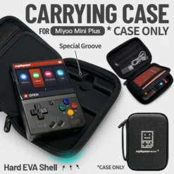 Hard Portable Case for Miyoo Mini Plus V3 with 3.5 Inch Screen