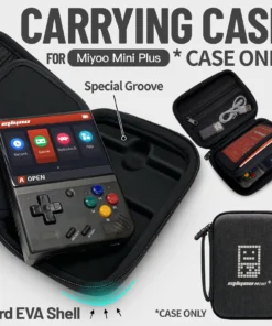 Miyoo Mini Plus Case, Hard Portable Dedicated Case for Miyoo Mini Plus V3 with 3.5 inch Screen